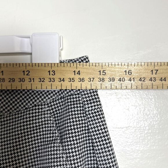 Volcom Chino Golf Pants Mens 28 Black & White Straight Houndstooth Flat Front - Picture 4 of 10